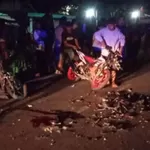 Jelang Malam Tahu Baru, Pengendara Sepeda Motor Tewas Usai Adu Moncong di Mojowarno Jombang
