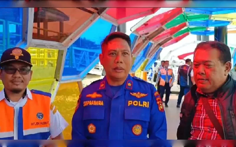 Tongkang Batubara Tabrak Dermaga 7 Ulu, Polisi Periksa Nahkoda dan ABK Kapal