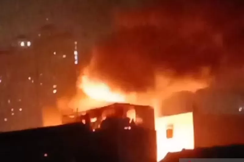 Kebakaran di Tamansari Jakarta Barat, 100 Warga Terdampak