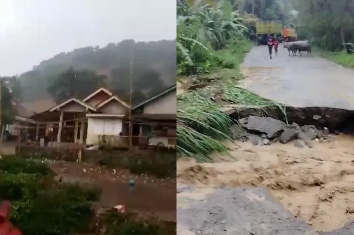 Akibat Curah Hujan Tinggi, Sebagian Wilayah di Purwakarta Alami Bencana Banjir dan Tanah Longsor