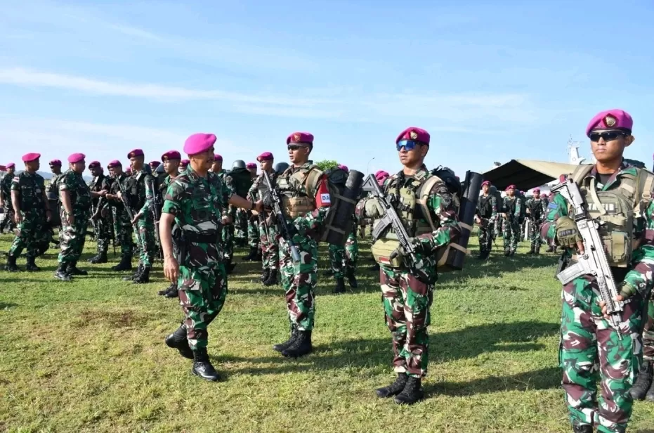 Terjunkan Pasukan Elit Untuk Mewaspadai Gangguan KST Papua Jelang Pemilu 2024