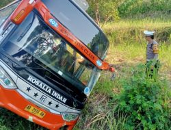 Bus Rosalia Indah Nyungsep di Batang, 7 Penumpang Tewas