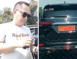 Pria Arogan Pengemudi Fortuner Tak Berkutik Saat Diringkus Polisi, Buang Plat Nomor TNI hingga Sembunyikan Mobilnya
