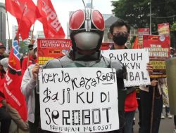 Dilarang Bawa Senjata Api, 3.412 Personel TNI-Polri Amankan Demo Buruh Hari ini