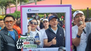 Buntut Dihujat Netizen soal Unggah Foto Starbucks di Makkah, Zita Anjani Bagi-Bagi Kopi untuk Palestina di CFD