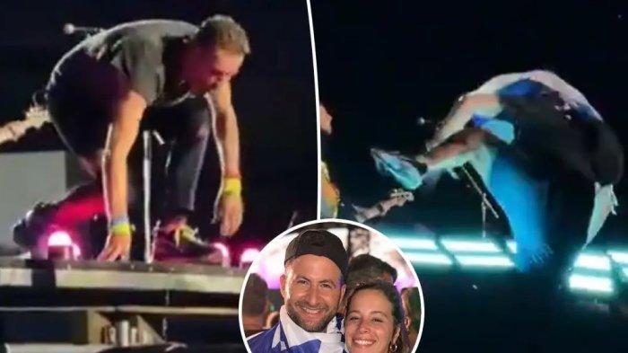 Komedian yang Nekat Bawa Bendera Israel di Konser Coldplay Berakhir Patah Tulang