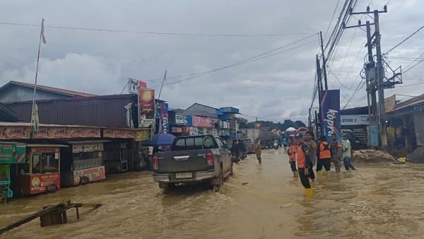 Hujan 8 Jam, Banjir Rendam 4 Desa dan Kelurahan di IKN