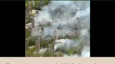 Viral Video Penampakan Kuburan Tentara Israel Keluarkan Asap, Warganet Singgung Azab