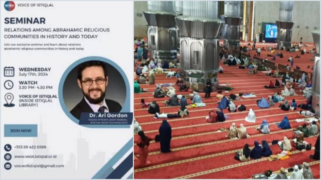 Heboh! Kok Bisa Ada Seminar Tokoh Yahudi Amerika di Masjid Istiqlal? Ini Kata Pengelola..